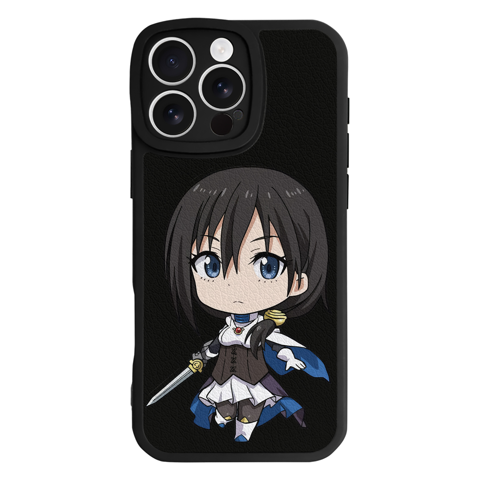 （画像用） 転スラ Regarding Reincarnated to Slime 【iPhone 16シリーズ対応】シリコンスマホケース（レザー調） 材質：シリコン